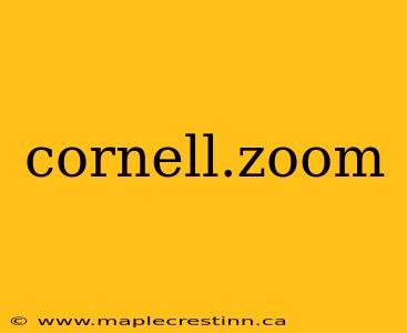 cornell.zoom