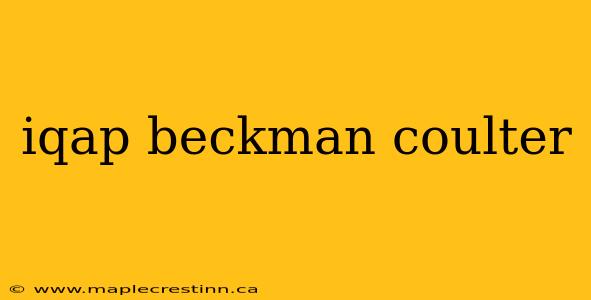 iqap beckman coulter