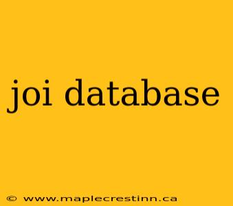 joi database
