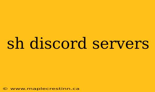 sh discord servers