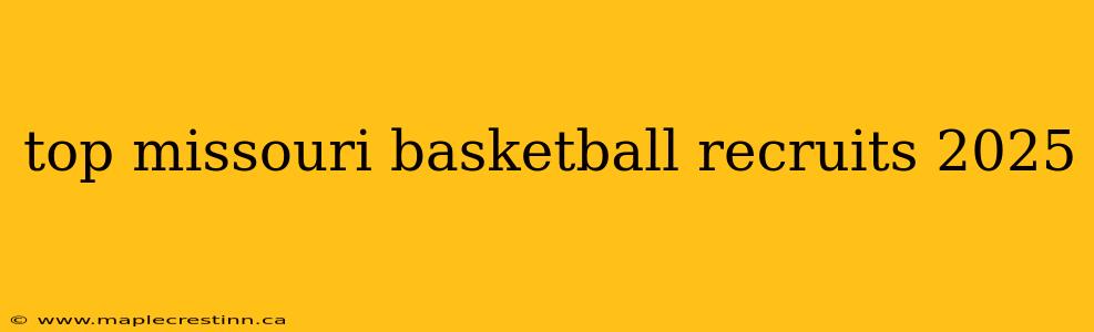 top missouri basketball recruits 2025